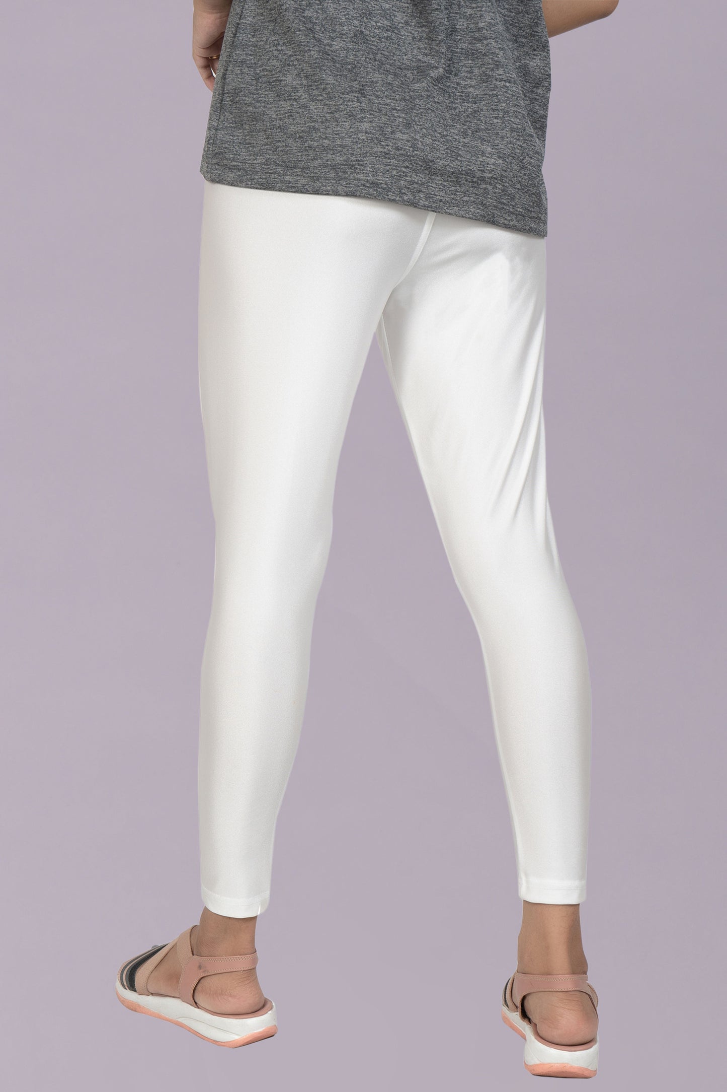 Shimmer Leggings White