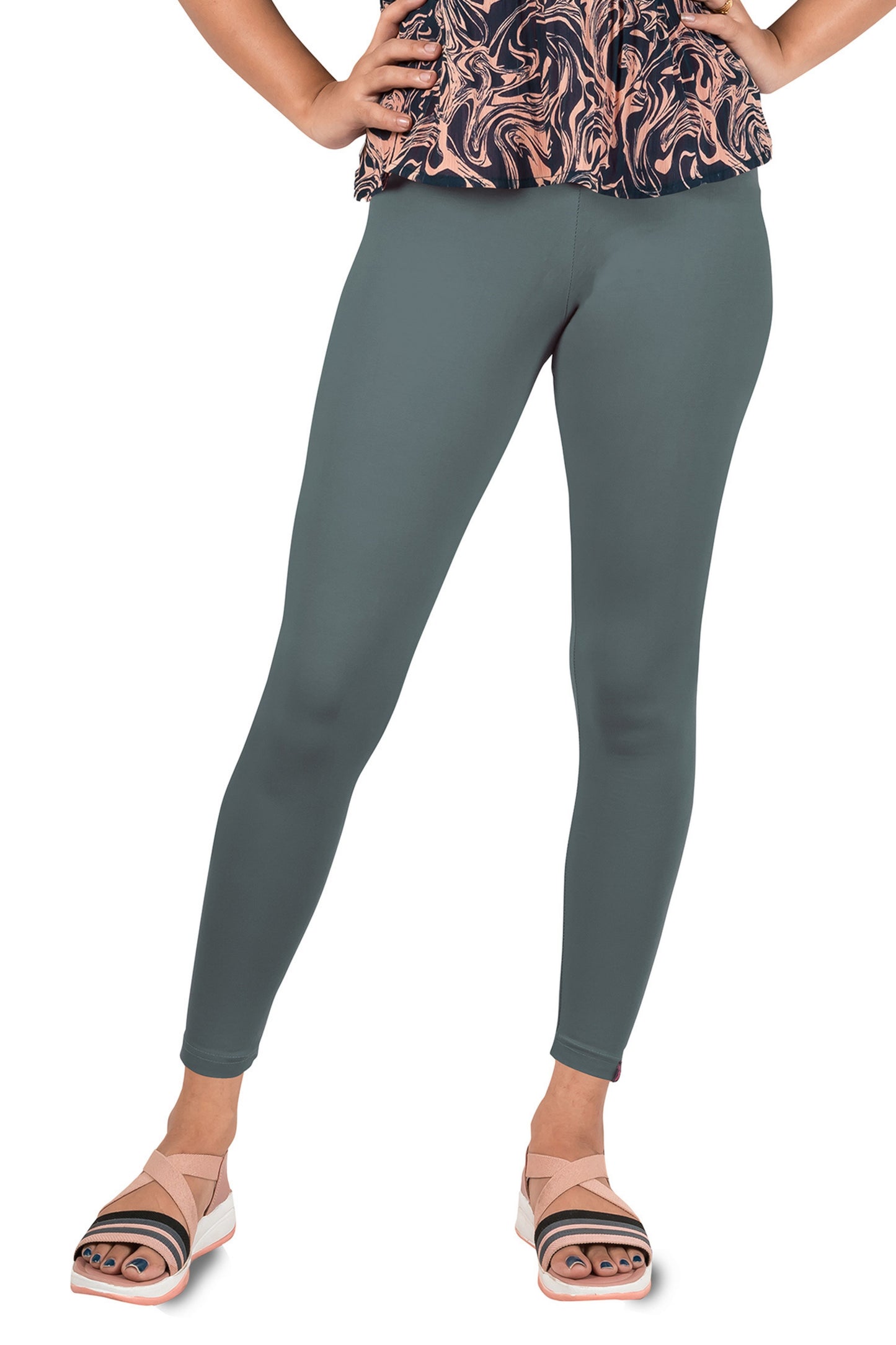 Ankle Leggings Gray