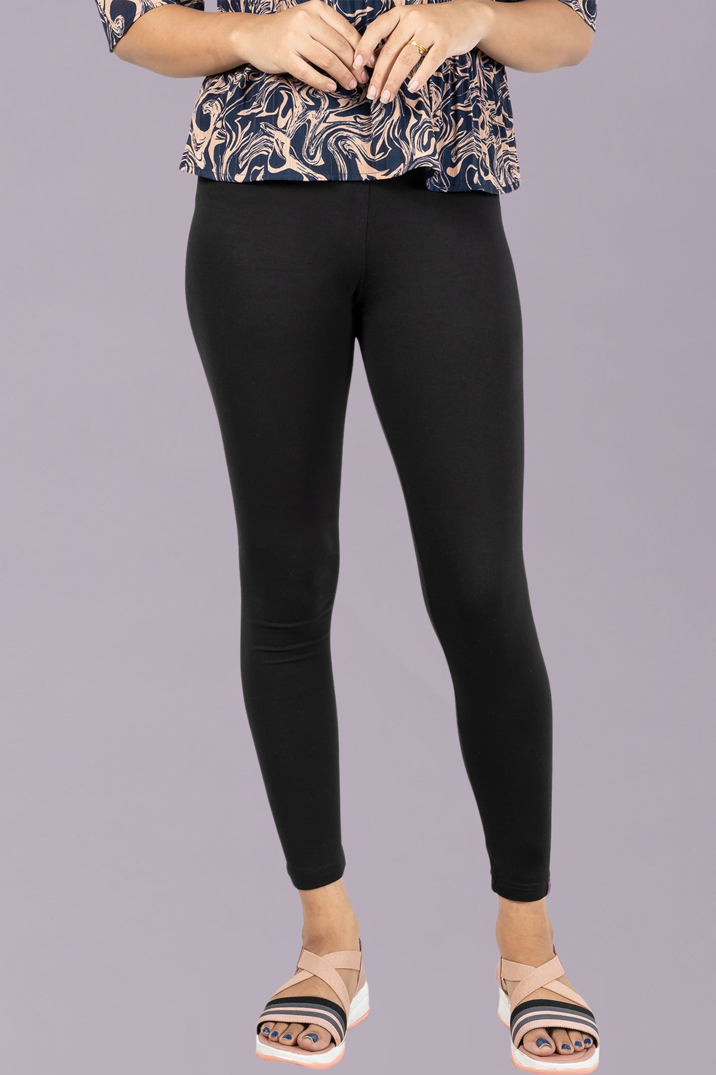 Shimmer Leggings Black