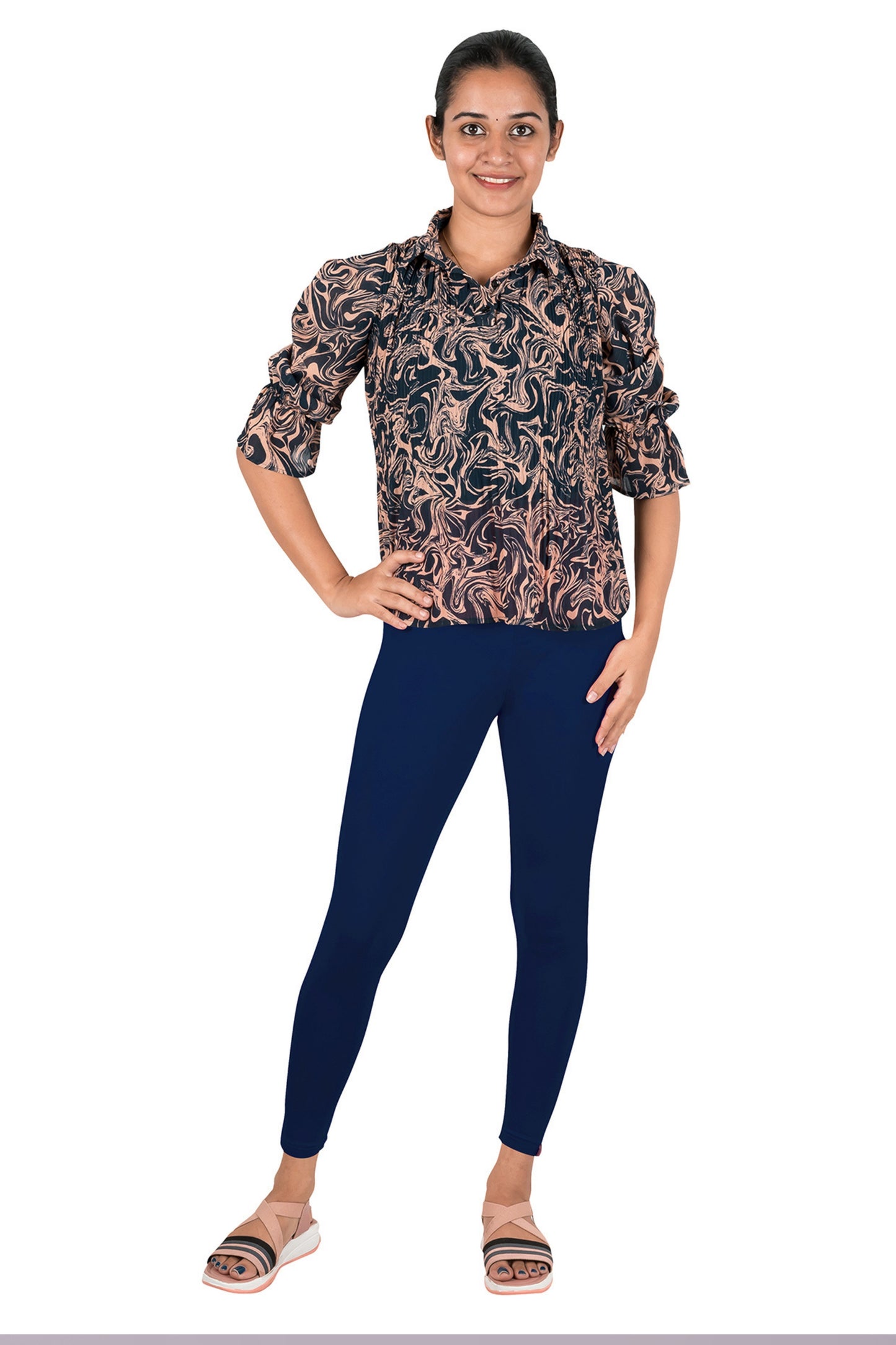 Ankle Leggings Royal Blue