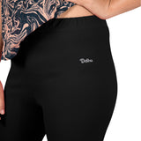 Cotton Lycra Churidar Length Gathering Elastic Leggings