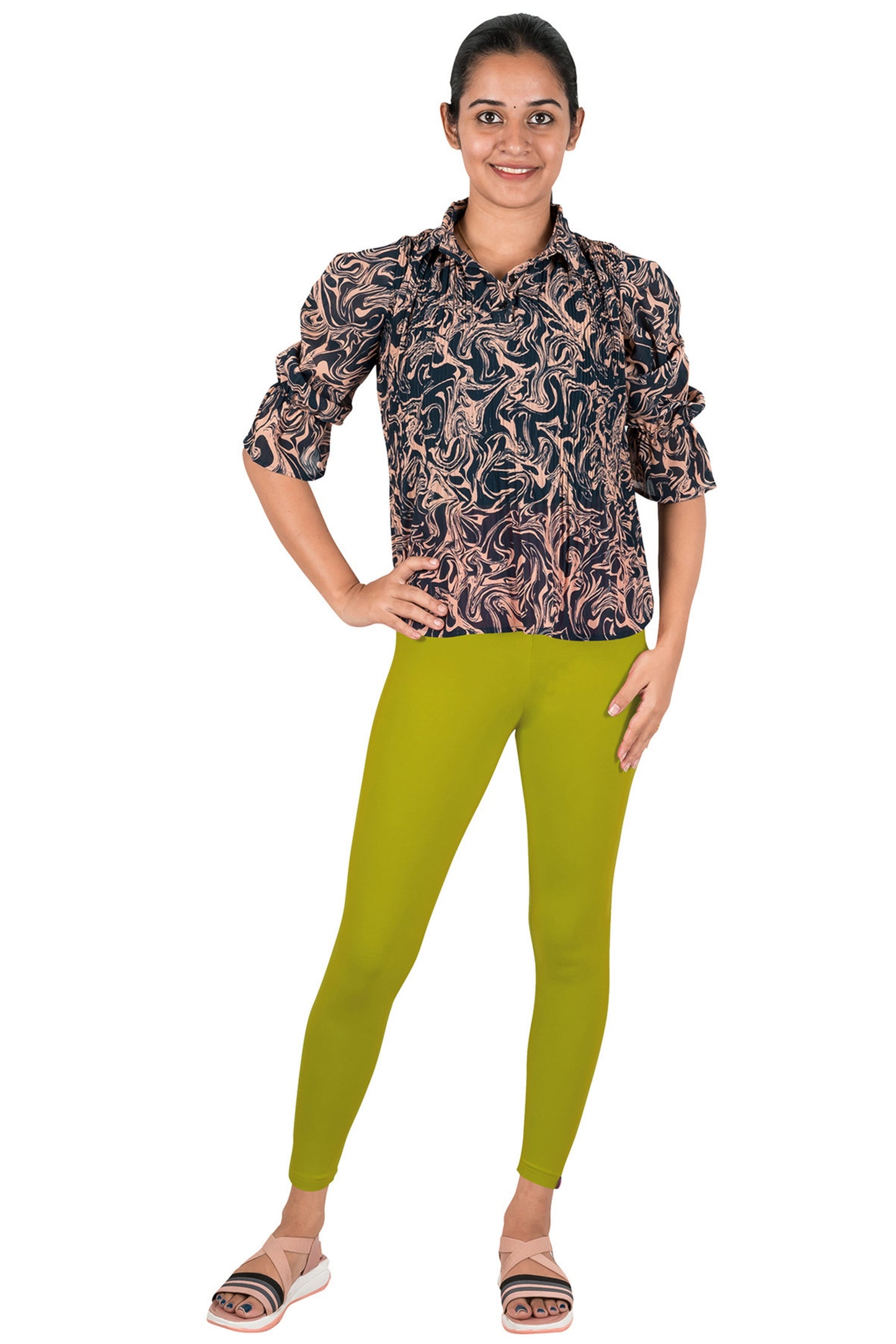 Ankle Leggings Green