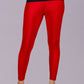 Shimmer Leggings Red