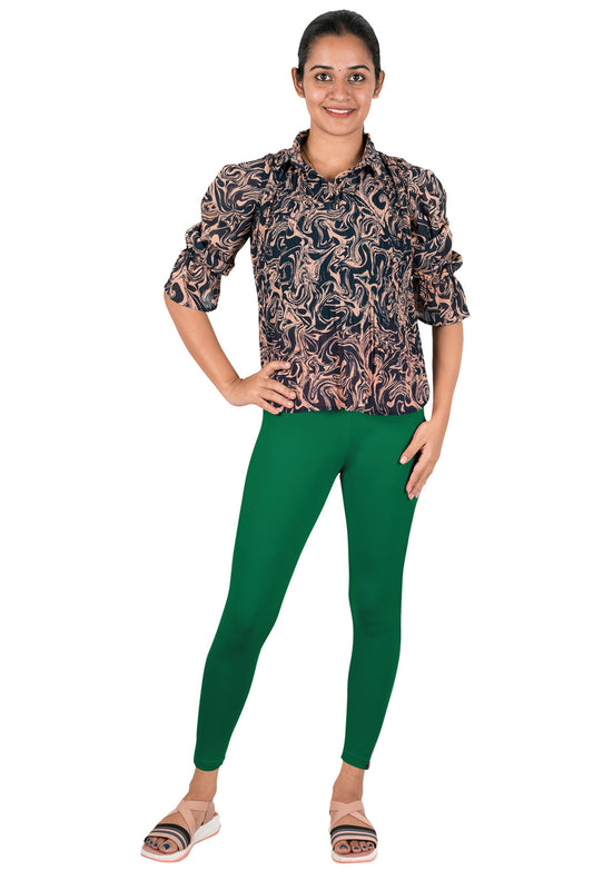 Ankle Leggings Pakistan Green