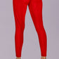 Shimmer Leggings Red