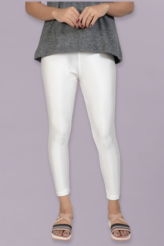 Shimmer Leggings White
