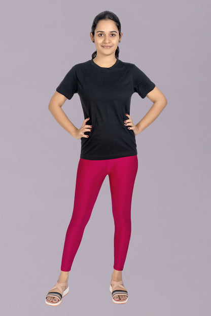 Shimmer Leggings strawberry