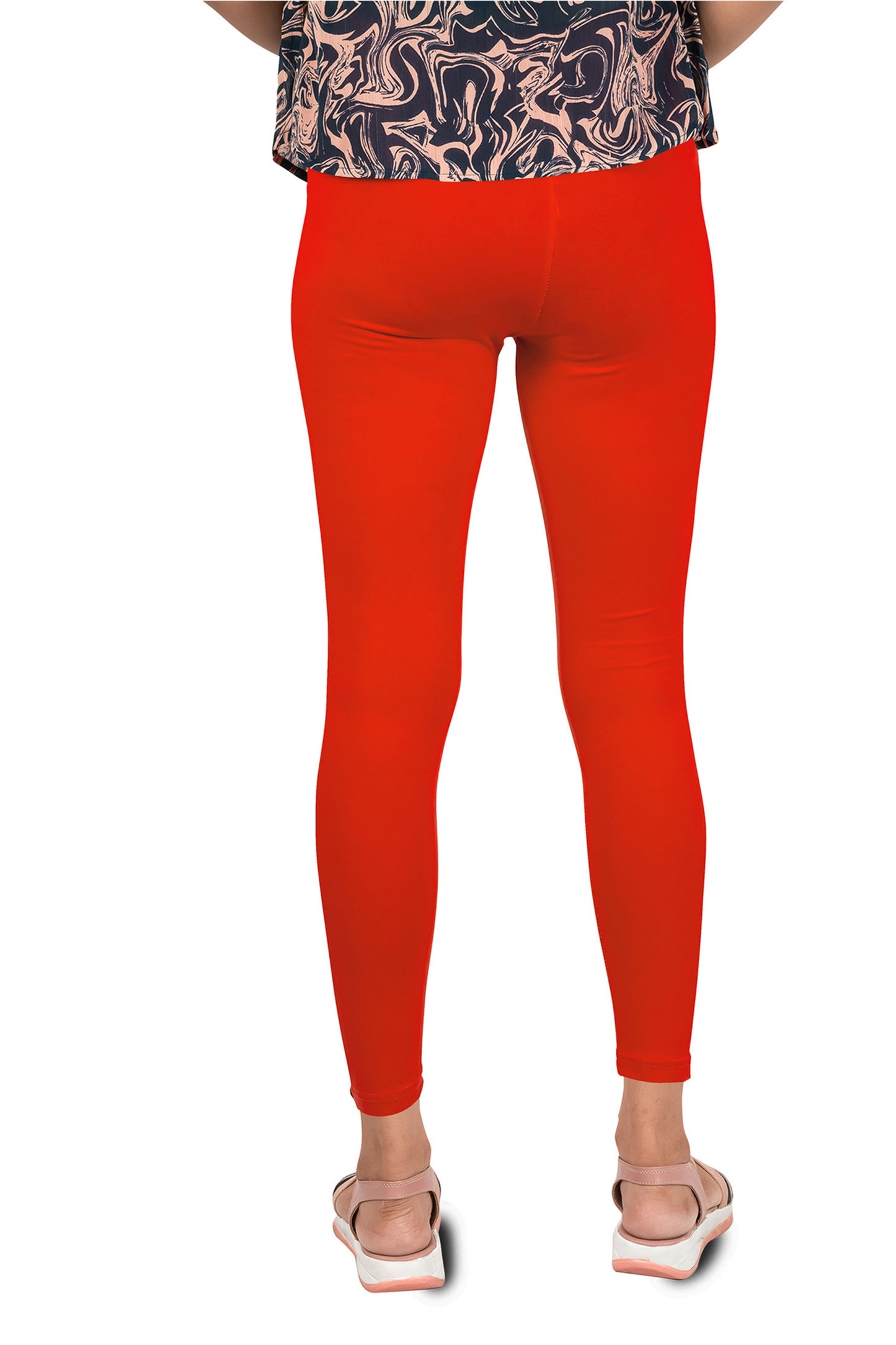 Ankle Leggings Red