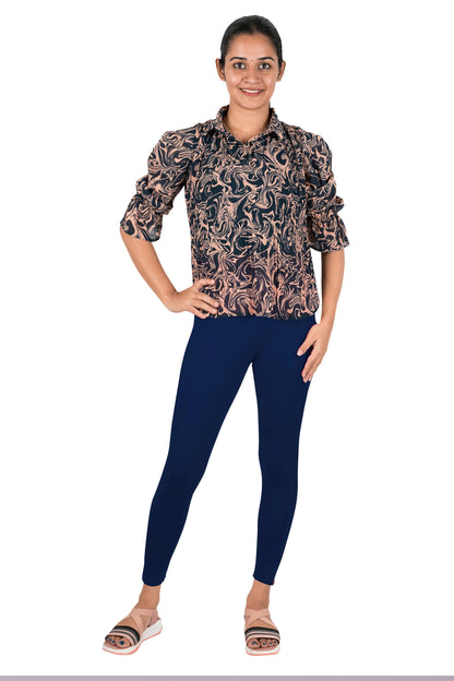 Ankle Leggings Royal Blue