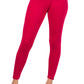 Cotton Lycra Ankle Length Gathering Elastic Leggings