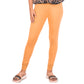 Cotton Lycra  Churidar Length Gathering Elastic Leggings