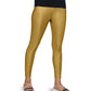 Shimmer Nylon Ankle Flat Elastic Leggings